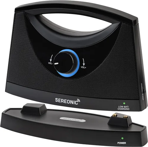 SEREONIC Altavoces inalámbricos portátiles de TV para Smart TV, ideales para ver la televisión sin el volumen a todo volumen, altavoces inalámbricos