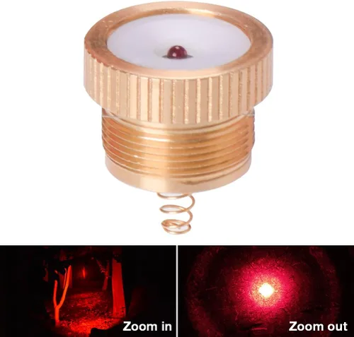 Miniatura 12 de Módulo de luz roja original luz verde luz blanca IR850 LED para linternas de caza KL52Plus (módulo de luz LED verde)