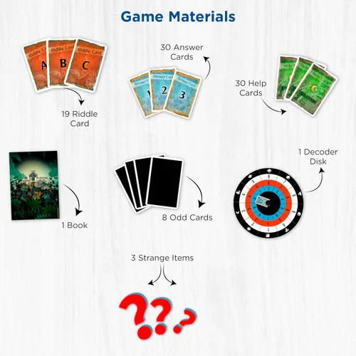 Miniatura 4 de La Casa de los Acertijos Exit: El Juego - Un juego de Kosmos de Thames & Kosmos Experiencia de habitación de escape en casa basada en cartas