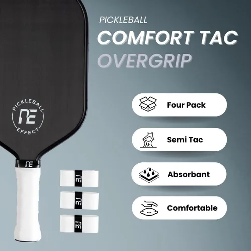 Miniatura 2 de Agarre de pala de pickleball - Cinta de agarre antideslizante para raqueta de tenis - Agarre cómodo de alto rendimiento para una fácil sujeción