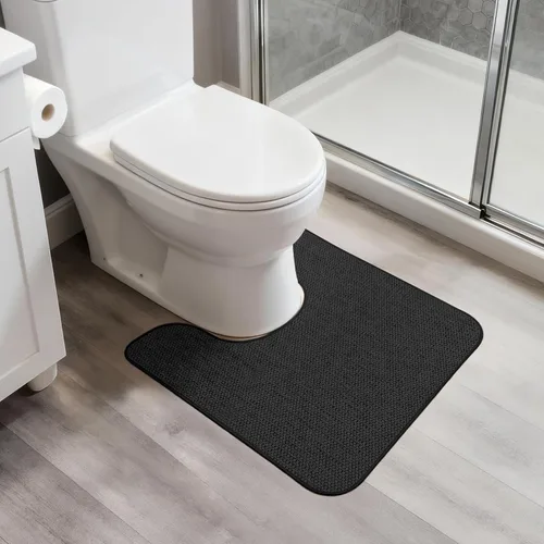 Miniatura 71 de Bosap Alfombra de Baño, Alfombras Corredoras de Baño Ultra Delgadas, Alfombras de Baño Grandes para Baño, Secado Rápido, Antideslizante, Lavable a