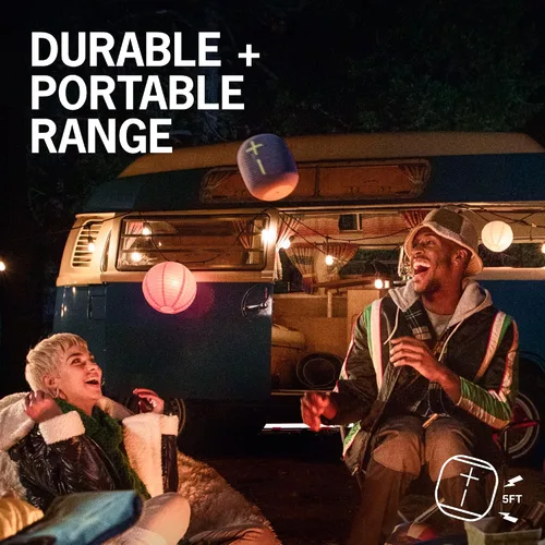Miniatura 9 de ULTIMATE EARS WONDERBOOM 3, pequeño altavoz Bluetooth inalámbrico portátil, sonido de graves grandes de 360 grados para exteriores, impermeable, a