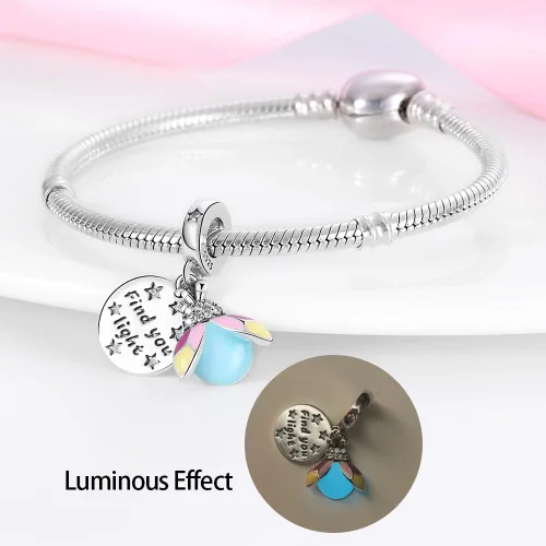 Miniatura 2 de Pandach 925 Sterling Silver Charms Beads fits Charms Bracelets &Necklace for Woman, Constellation Our Lady Dangle Pendant Bead Girl Jewelry Gifts
