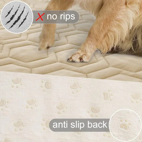 Miniatura 3 de Tcksstex - Funda impermeable y antideslizante para cama de perro, manta para mascotas, sofá, colchón protector para incontinencia de coche, funda