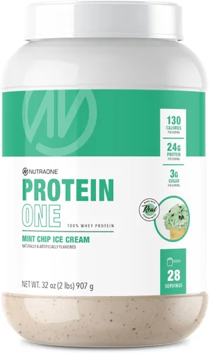 Miniatura 10 de NutraOne ProteinOne Whey Protein Promueve la recuperación y desarrolla músculo con un batido de proteínas en polvo para hombres y mujeres