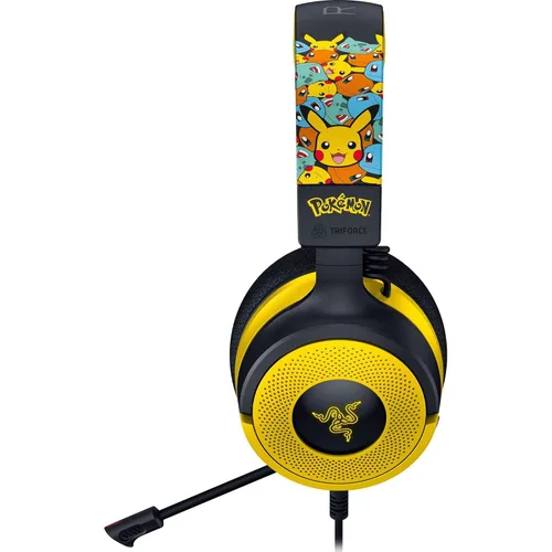 Miniatura 8 de Razer Kraken V4 X Wired Gaming Headset: 40 mm Drivers - Cardioid Mic - Memory Foam Cushions - Chroma RGB Lighting - Type C & Type A Cable - for PC