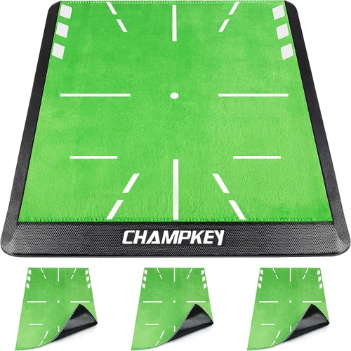 Miniatura 8 de CHAMPKEY Heavy-Duty Golf Hitting Mat - Swing Path Feedback Golf Practice Mat - Ideal for Indoor and Outdoor Training