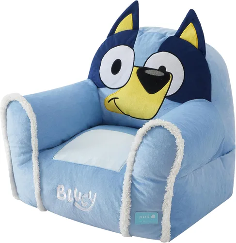 Miniatura 17 de Idea Nuova Gabby's Dollhouse Sillón Sofá Tipo Puf Suave y Cómodo con Temática para Niños