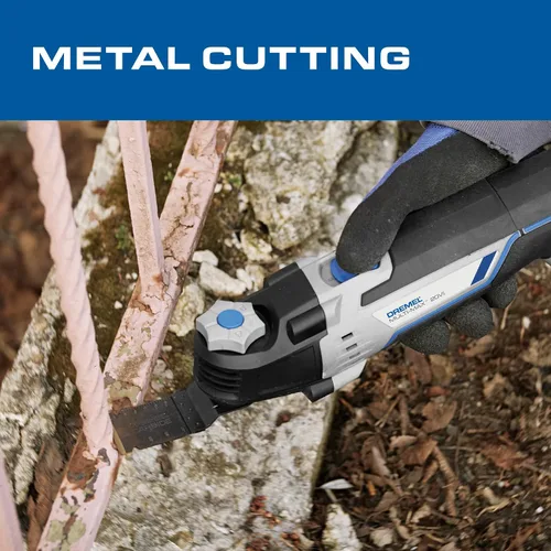 Miniatura 5 de Dremel Multi-Max MM20V-01 Kit de herramientas oscilantes inalámbricas con (1) batería