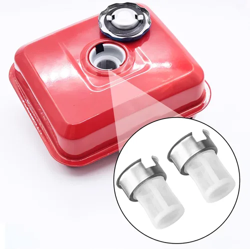 Miniatura 5 de Filtro de salida de junta de tanque de combustible de gasolina, kit de pantalla de línea de combustible compatible con Predator 212 Motor pequeño