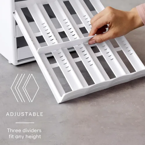 Miniatura 2 de YouCopia SpiceStack® - Organizador ajustable para especias, 24 botellas de condimentos y especias para armario de cocina y organización de despensa