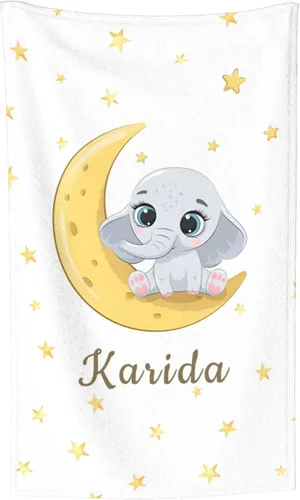 Miniatura 2 de Mantas personalizadas para bebé, manta personalizada para recién nacidos, infantes, niños, manta con nombre para/manta de forro polar personalizada