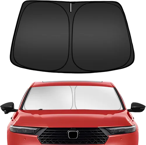 Miniatura 101 de ARISMOTOR - Parasol plegable para parabrisas para Honda Civic 11.ª generación 2022-2025 2026, protector de visera de sol personalizado para ventana