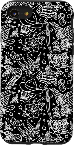 Miniatura 18 de Funda de arte de tatuaje tradicional americano para iPhone 17
