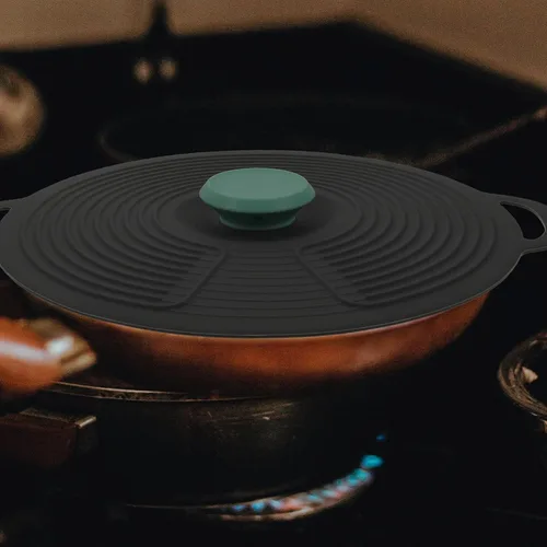 Miniatura 2 de DOITOOL Tapas de silicona para ollas y sartenes, tapas de silicona para tazones y fundas de alimentos, cubiertas de silicona resistentes al calor