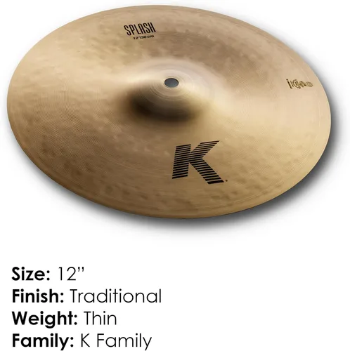 Miniatura 2 de Zildjian K0857 - Platillo K Splash de 8 pulgadas
