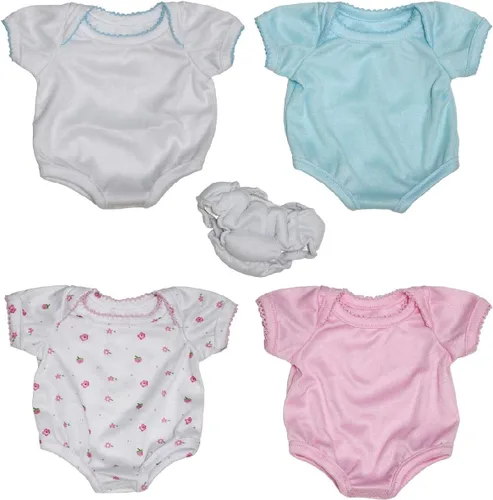 Miniatura 2 de JC Toys, for Keeps! La Newborn by Berenguer Set de regalo para muñecas de 15 a 17 pulgadas, 6 piezas para niños mayores de 2 años, rosa, azul