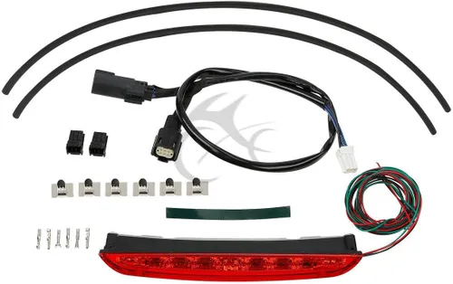 Miniatura 2 de TCT-MOTORPARTS Luz de freno trasera LED para Harley Air Wing Touring Road King FLHR 2014-2024 Street Electra Glide Ultra Classic FLHTCU FLHTK FLHX