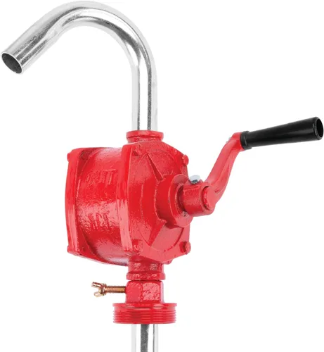 Miniatura 4 de Bomba de Barril Rotatoria Performance Tool W54270, Bombea Aceites de Viscosidad Ligera a Media, Tubo de Succión de 3 Piezas, Barriles de 30-55