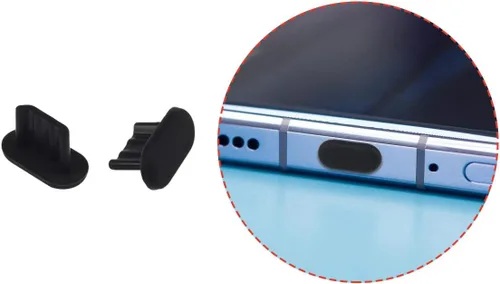 Miniatura 3 de 25 tapones antipolvo micro USB, tapón antipolvo de silicona para puerto micro USB, cubierta de puerto micro USB, protector antipolvo