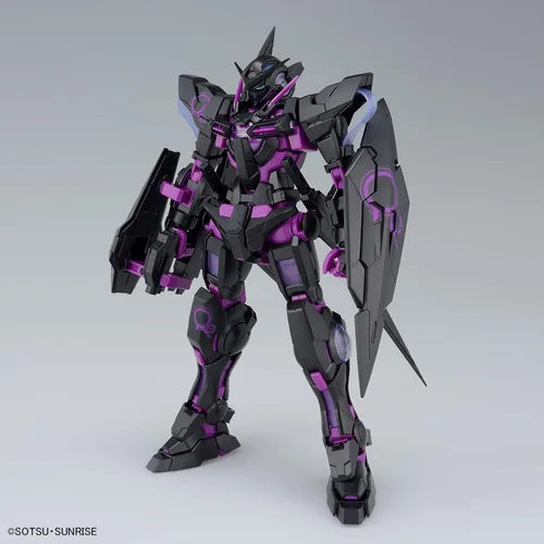 Miniatura 4 de Bandai MG 1/100 Gundam Exia [Color de recirculación/Púrpura Neón] Traje móvil Gundam 00 (Doble O)