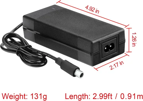Miniatura 2 de Adaptador de corriente de cargador de 42V 2A compatible con 36V Bicicleta Eléctrica Scooter Batería Li-ion DC 0.217 in* 0.098 in Plug