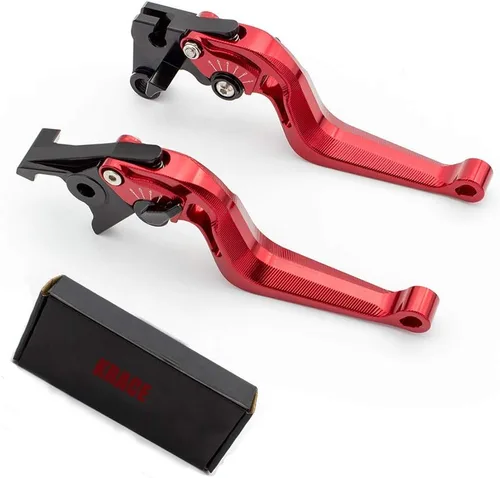 Miniatura 11 de Krace CNC 3D textura motocicleta ajustable forma de serpiente tipo embrague palancas de freno para Honda Z125 mono bike 2018-2019 CB300R 2019
