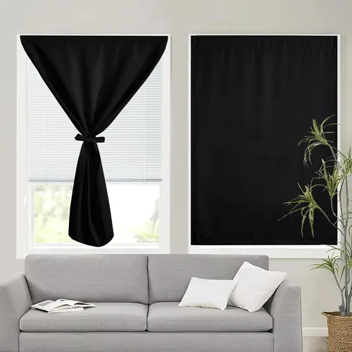 Miniatura 96 de RYB HOME 2 Paneles Cubierta de Ventana de Puerta de Aula, Persianas Opacas para Ventanas y Puertas de Aula Cubierta Persianas de Confinamiento