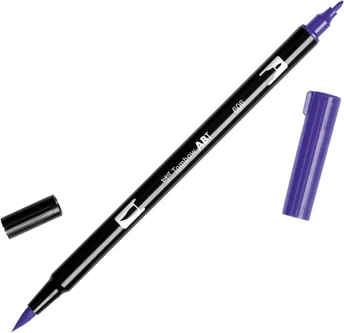 Miniatura 51 de Tombow ABT 535 Rotulador de Pincel Doble - Azul Cobalto 535 Azul cobalto