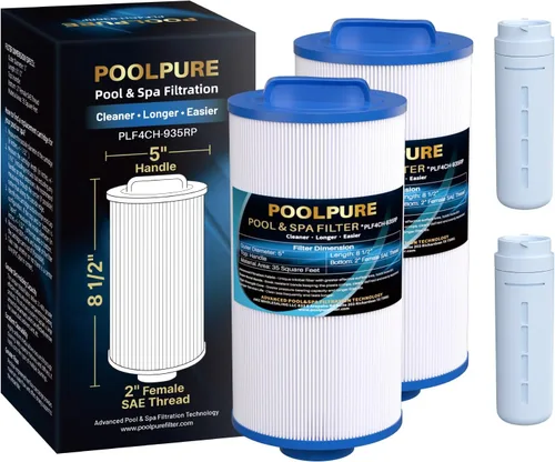 Miniatura 11 de POOLPURE El filtro de spa PLF4CH-935 reemplaza el filtro de bañera de hidromasaje 4CH-935, PWW35L, 817-4035, FC-0170, SD-01235, PDC580-AFS, X268554