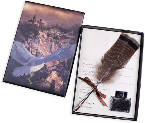 Miniatura 4 de Juego de bolígrafos de caligrafía de plumas, punta de metal suave para escribir con tinta, juego de regalo vintage para todos los bolígrafos