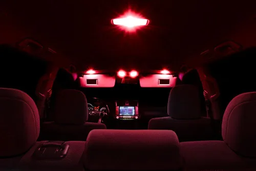 Miniatura 3 de XtremeVision LED interior para Nissan Murano 2009-2014 (10 piezas) kit de LED interior rojo + herramienta de instalación