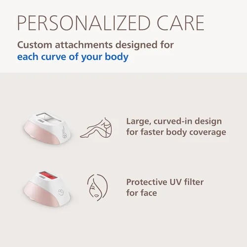 Miniatura 7 de Philips Lumea 8000 Series Dispositivo de depilación IPL - Reducción láser permanente del vello para mujeres y hombres, fácil y cómodo de usar