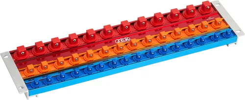 Miniatura 12 de JCK Organizador de Dados de Aluminio de Calidad Profesional (Dado de 1/2") con tira de diseño especial y pernos de posicionamiento giratorio de 360