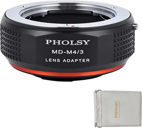 Miniatura 14 de PHOLSY Adaptador de montaje de lente PK a MFT compatible con lente de montaje Pentax K PK a Micro Cuatro Tercios (M4/3 Micro 4/3) Cuerpo de cámara