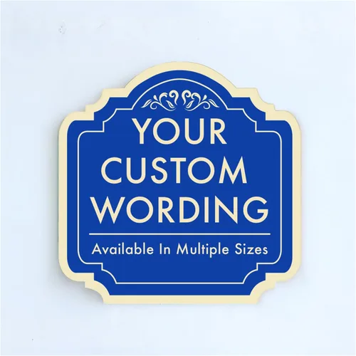 Miniatura 49 de SPEEDYORDERS Letreros metálicos personalizados, letreros de aluminio personalizados, 36 x 24 pulgadas, plata cepillada, palabras y citas, decoración