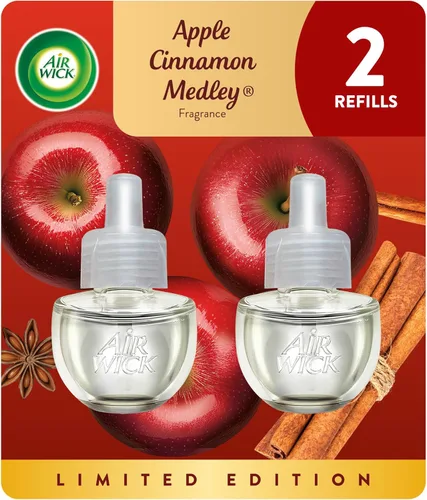 Miniatura 17 de Air Wick Plug-In - Recambios de aceite perfumado, 10 unidades, vainilla y papaya rosa, ambientador, aceites esenciales, ecológicos