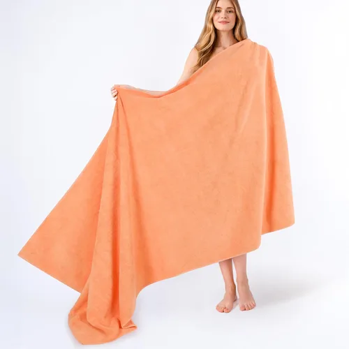 Miniatura 88 de American Soft Linen - Juego de 4 toallas, 100% de algodón turco, 27 x 54 pulgadas, tamaño extragrande, toallas para la ducha, color amarillo