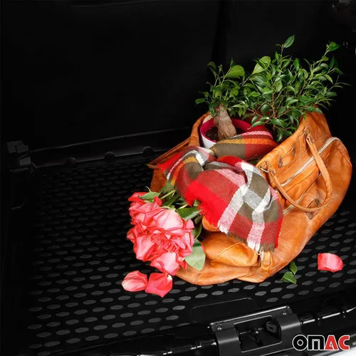 Miniatura 8 de Alfombrillas de carga OMAC para maletero trasero impermeable TPE negro para Mazda CX-3 2016-2023
