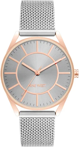 Miniatura 5 de Nine West Reloj de pulsera de malla NW/1922 para mujer