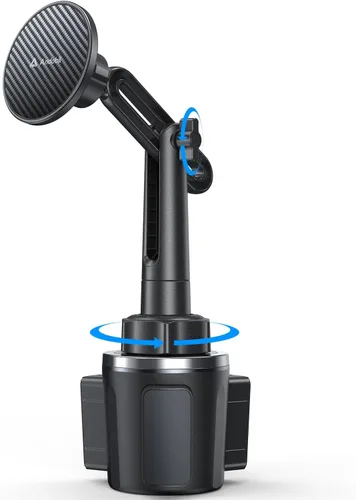 Miniatura 11 de andobil Soporte para teléfono de grado militar, [cuello de cisne de metal más sólido] Soporte universal para teléfono para tu auto, camión de golf