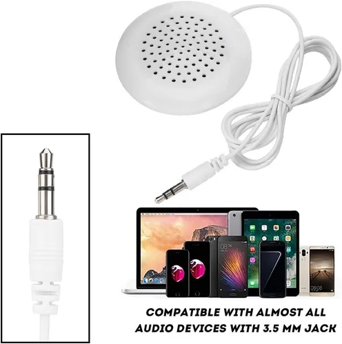 Miniatura 6 de Altavoz de almohada DIY, sonido suave único para insomnio, compatible con MP3, MP4, reproductor de CD, teléfono móvil