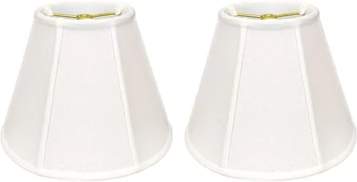 Miniatura 18 de Royal Designs, Inc. BS-707FC-6AGL Deep Empire Basic - Pantalla para lámpara con clip de llama, 3.5 x 6 x 5.75 pulgadas, color dorado antiguo