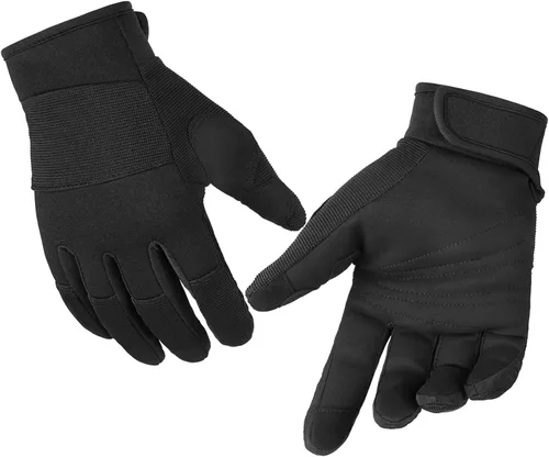 Miniatura 9 de OZERO Guantes de trabajo para hombres y mujeres: guantes de mecánico para pantalla táctil, agarre firme, destreza, guantes ligeros para construcción