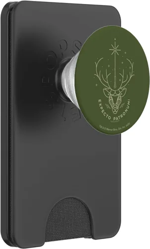 Miniatura 7 de Harry Potter Expecto Patronum! PopSockets agarre y soporte para teléfonos y tabletas, Negro