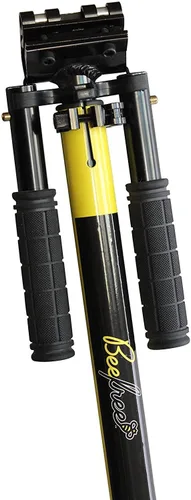 Miniatura 8 de Bee Free Patinete para niños, adolescentes y adultos, manubrio ajustable, construcción plegable, freno de pie trasero, suspensión antigolpes