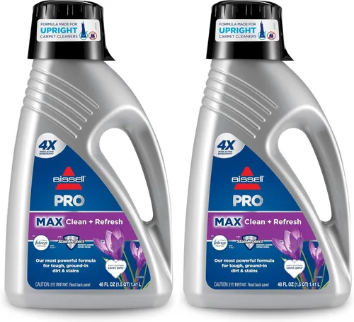 Miniatura 11 de Bissell PRO OXY - Solución de limpieza profunda para alfombras, para uso en limpiadores verticales de alfombras, 48 onzas, elimina la suciedad
