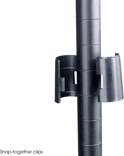 Miniatura 4 de Safco Unidad de inicio de estantería de alambre industrial 36 pulgadas de ancho x 24 pulgadas de profundidad x 72 pulgadas de alto
