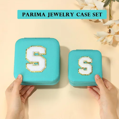 Miniatura 5 de Regalos de cumpleaños para mujeres, juego de 2 piezas de joyería de viaje, regalos de viaje, regalos para amigas, regalos personalizados, regalos