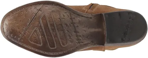 Miniatura 5 de Dingo Botas de gamuza Daisy Mae para mujer, tacón bajo, 1-2 pulgadas, color marrón